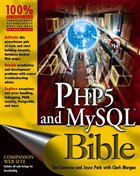 PHP5 and MySql Bible Book Cover